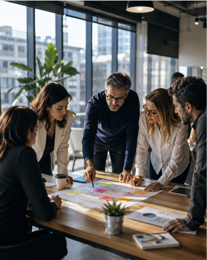 Sesión de coaching ejecutivo